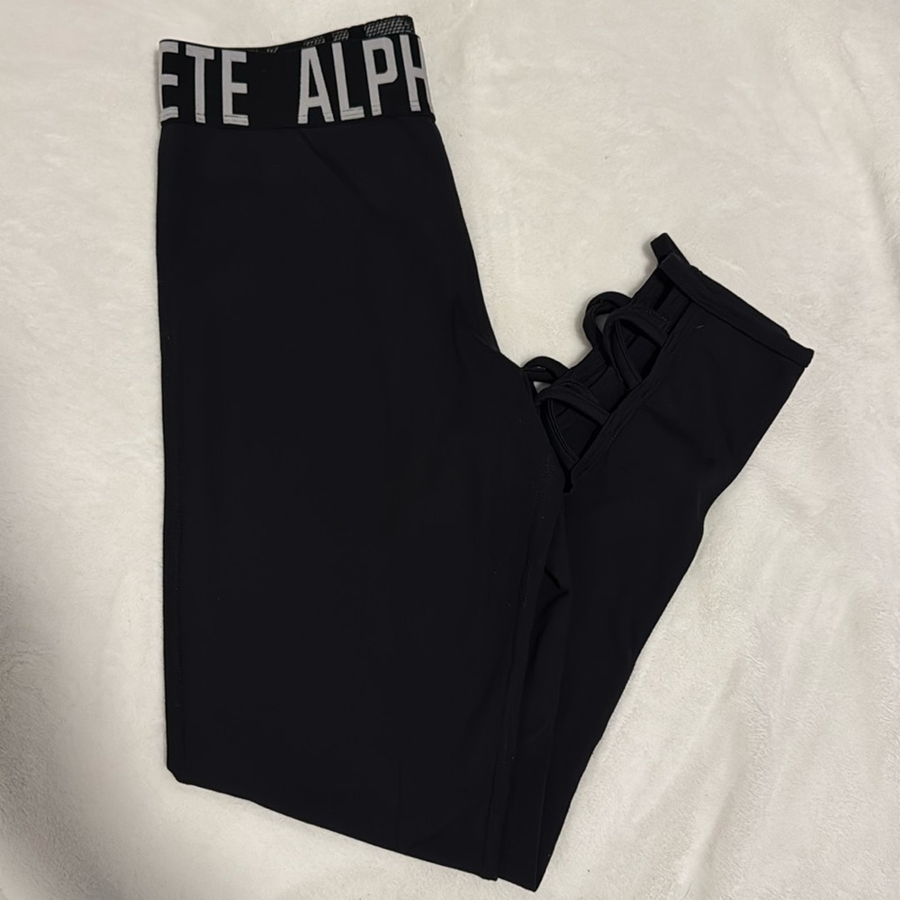 Black Alphalete Leggings